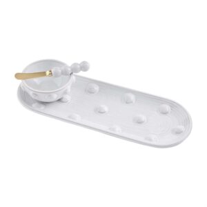 BEADED DIP & TRAY SET